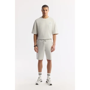 Avva Erkek Taş Beli Lastikli Bağcıklı Bi-Stretch 2 İplik Örme Regular Fit Şort A51Y3611