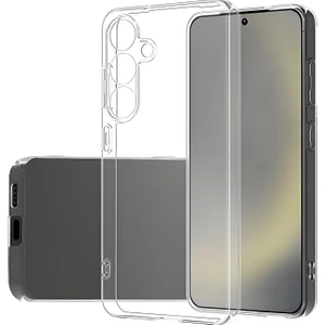 Samsung Galaxy S25 5g Kılıf Şeffaf Silikon Kamera Korumalı Kılıf