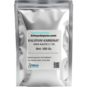 Kalsiyum Karbonat Gıda Kalite (E 170)