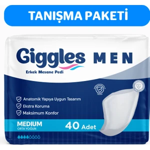 Erkek(Men) Mesane Pedi (Bladder Pad) 40 Adet
