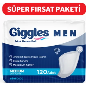 Erkek(Men) Mesane Pedi (Bladder Pad) 120 Adet