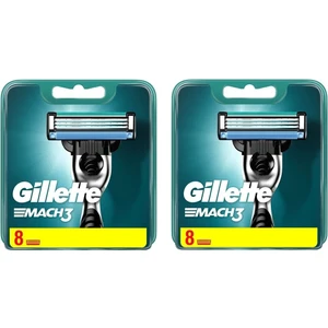 Mach 3 Yedek Tıraş Bıçağı 8'li x 2 Paket