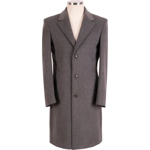 BLU % 100 Kaşmir Slim-Fit Palto
