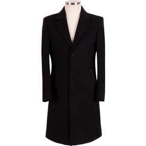 BLU % 100 Kaşmir Slim-Fit Palto