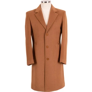 BLU % 100 Kaşmir Slim-Fit Palto