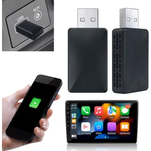 Kablosuz Car Play Adaptörü Apple ve Android Cihazlar Için, Wireless Carplay Çevirici