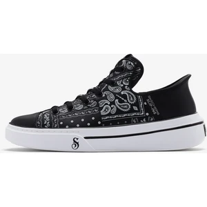 Snoop One - Double G Erkek Siyah Sneakers 251017 Bkw