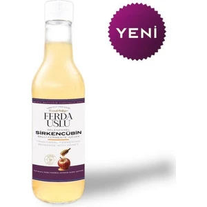 Fermente Mutfağım Geleneksel Sirkencübin - Ballı Fermente İçecek- Bal & Organik Elma Sirkesi 330 ml