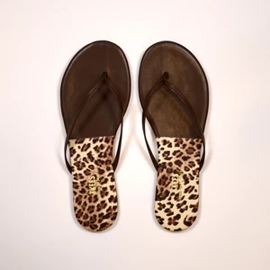 Kadın Leopar/kahve Parmak Arası Terlik