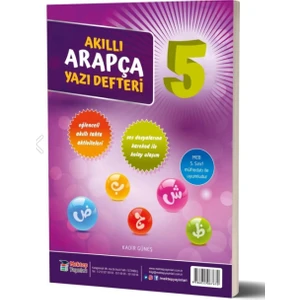 Mektep 5. Sınıf Arapça Yazı Defteri