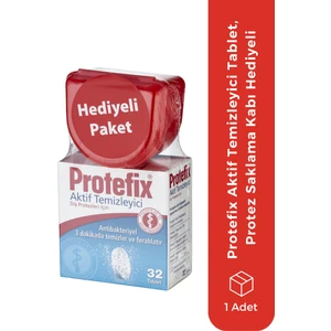 Protefix Temizleme Tb 32 Adet + Protz Kabı