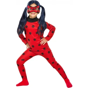 Kız Çocuk Kırmızı Uğur Böceği  Kostümü Miraculous Uğurböceği Tulum Maske Kostüm