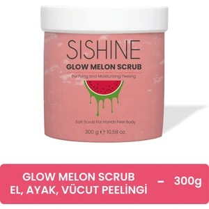 Sis Shine Cosmetic Karpuzlu Arındırıcı El, Ayak Ve Vücut Peelingi - Glow Melon Scrub