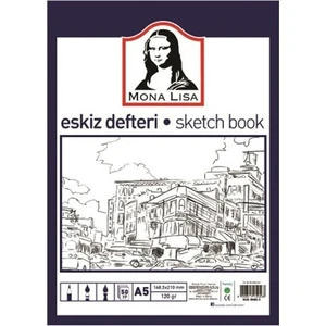 Mona lisa Eskiz Defteri A5 50 Yaprak