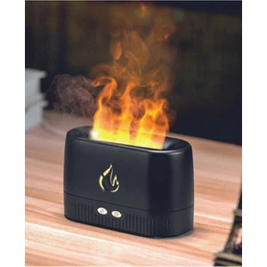 Golden Tech Ultrasonik Hava Nemlendirici Simülasyon 3D Alev Işığı Nemlendirici - Buhar Makinesi 230ML