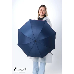 Lacivert Mini Puantiye Kadın Şemsiye M21MAR301