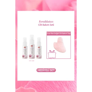 Ferahlatıcı Cilt Bakım Seti - Gua Sha Hediyeli
