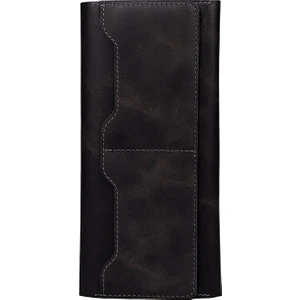 Apple iPhone 16 Pro Kılıf 10 Kart Gözlü Hakiki Deri Cüzdan Kılıf