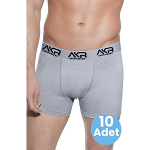 Erkek Likralı 10'lu Boxer