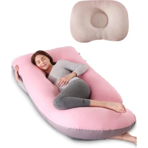 5 Farklı Bölge Destekli Hamile Yastığı (Kafa Şekillendirici Yastık Hediye)