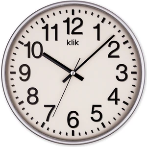 Venüs Gümüş Minimalist Duvar Saati