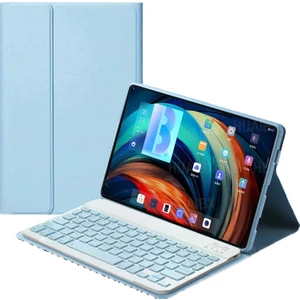 Samsung Galaxy Tab S8 Ultra SM-X900 X903 X905 X906 Kılıf Kablosuz Klavyeli Kılıf Mobax Türkçe Klavye