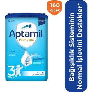 3 Devam Sütü 800 gr 9-12 Ay Akıllı Kutu
