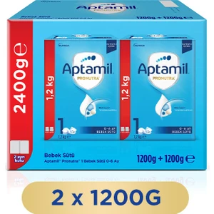 1 Bebek Sütü 1200 Gr x 2 Adet 2400 Gr