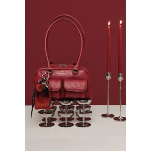 Cepli Retro Çanta Bordo