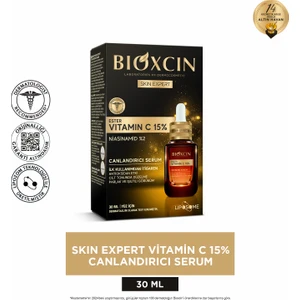 Ester C Vitamini Serum %15 & Niasinamid %2 - Aydınlatıcı Canlandırıcı Renk Tonu Eşitleyici Lipozomal