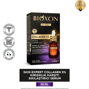 Collagen Retinol Serum - Collagen %5 Retinol Koenzim Q10 Lipozoma