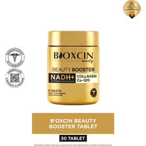 Beauty Booster 60 Tablet - Kolajen Nadh+ Co Q10 Glutatyon Biotin Astaksantin Resveratrol Hya Asit.
