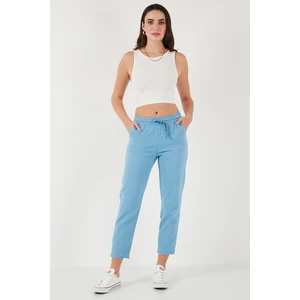 Pamuklu Normal Bel Regular Fit Düz Paça Pantolon Bayan PANTOLON 668YP42282S4
