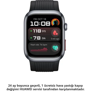 Huaweı Watch D2 – Siyah Kauçuk