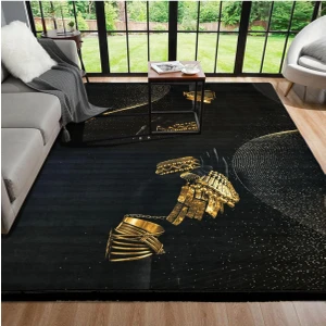 Dijital Kaymaz Yıkanabilir  Modern Salon Halısı Mutfak Halısı Yolluk Balkon Halısı Ev Dekor