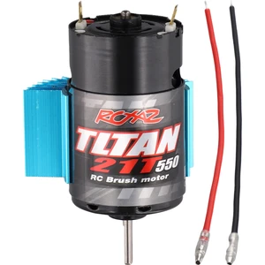 1:10 Rc Crawler Axial SCX10 21T Için Isı Emicili 550 Fırçalı Motor (Yurt Dışından)