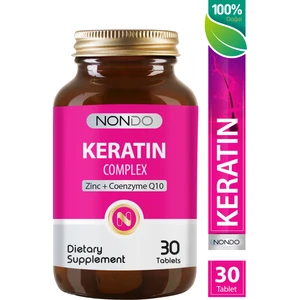 Keratin Kompleks 30 Tablet ( Hydrolize Keratin Biotin At Kuyruğu Isırgan Otu Koenzim Q10 )