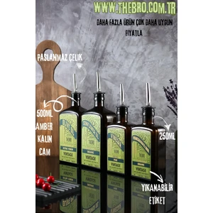 Elegance Serisi 4lü Set Zeytinyağı,ayçiçek Yağı,nar Ekşisi ve Sirke Sişesi Set