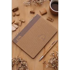 Elephant Kraft Çizgili Defter
