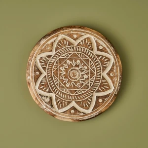 Bella Maison Arlo Mango Ağacı Duvar Süsü Naturel (20x20x1,8 cm)