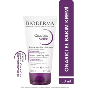 Cicabio Hasar Görmüş Eller için Shea Yağı İçeren Onarıcı Bakım Kremi 50 ml