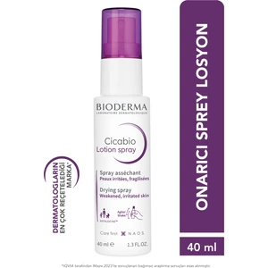 Cicabio Lotion Hasar Görmüş Ciltler için Kurutucu Sprey Losyon, Yetişkin ve Çocuk 40 ml