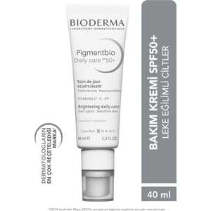Pigmentbio Daily Care Spf50+ Güneş Koruyuculu Gündüz Kremi 40 Ml