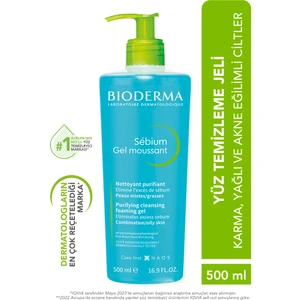 Sebium Foaming Gel Karma, Yağlı Ve Akneye Eğilimli Ciltler Için Yüz Temizleme Jeli 500 ml