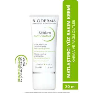 Sebium Mat Control Matlaştırıcı Parlama Karşıtı Bakım Kremi Karma ve Yağlı Ciltler 30 ml