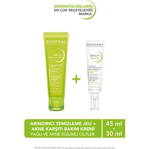 Sebium Kerato+ 30 ml ve Foaming Gel Active 45 ml
