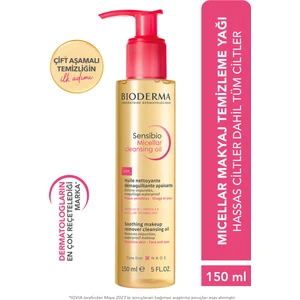 Sensibio Micellar Cleansing Oil Tüm Ciltler Yüz ve Göz Makyajı Çift Aşamalı Temizleme Yağı 150 ml