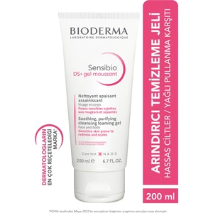 Sensibio DS+ Hassas Ciltler Yağlı Arındırıcı Temizleme Jeli B6 Vitamini 200 ml