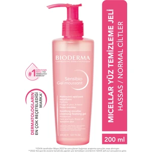 Sensibio Foaming Gel Hassas ve Normal Ciltler Durulanan Micellar Yüz Temizleme Jeli 200 ml