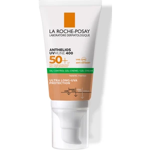 Anthelios Uvmune 400 Oil Control Gel Spf 50+ Renkli Güneş Kremi 50 ml-Yağlı/Hassas Ciltler İçin